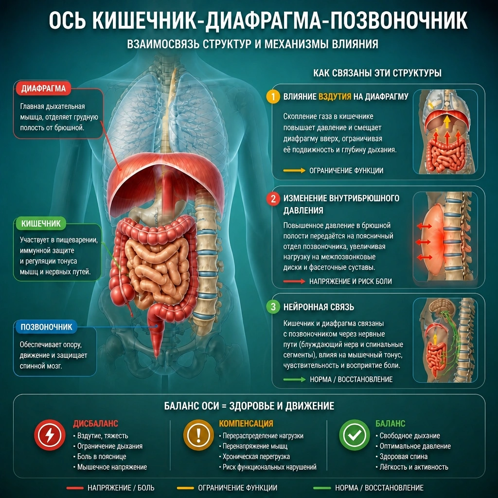 Био-нейро висцеральное восстановление — схема